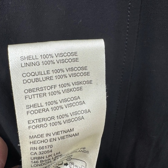 Free People On Pointe Black Bomber Jacket XS B2834 - Picture 7 of 7